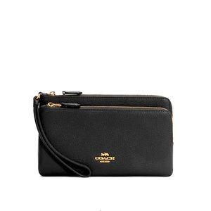🔥SALE🔥COACH double zip wristlet wallet
